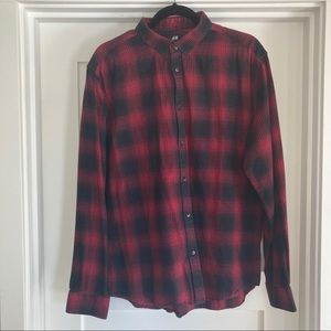H&M Checkered Flannel